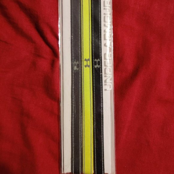 Under Armour 1/4" Wide Non Slip Headbands NIP - Picture 3 of 3